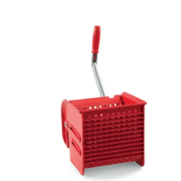 Presse a plat avec fond rouge