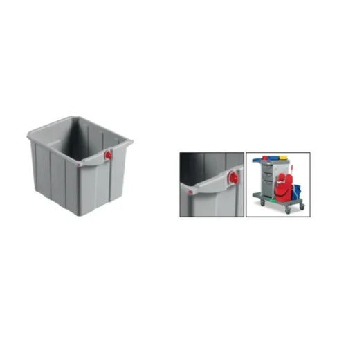 Grand bac central 40l coulissant serrure alpha et morgan