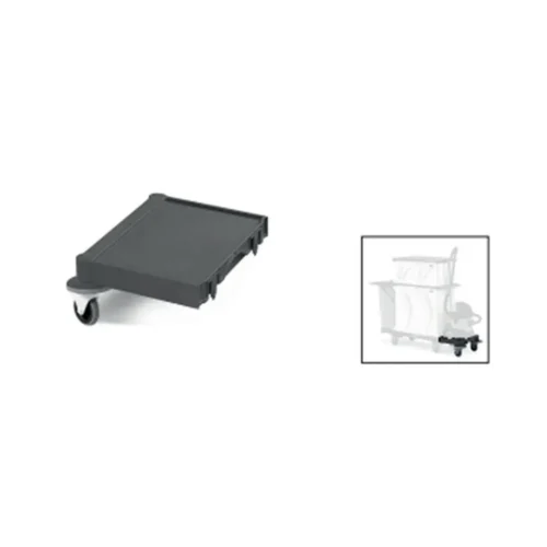 Extension anthacite 2 roues 125mm + p/chocs