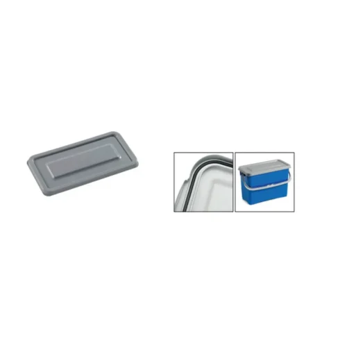 Couvercle etanche gris seau 8l top down