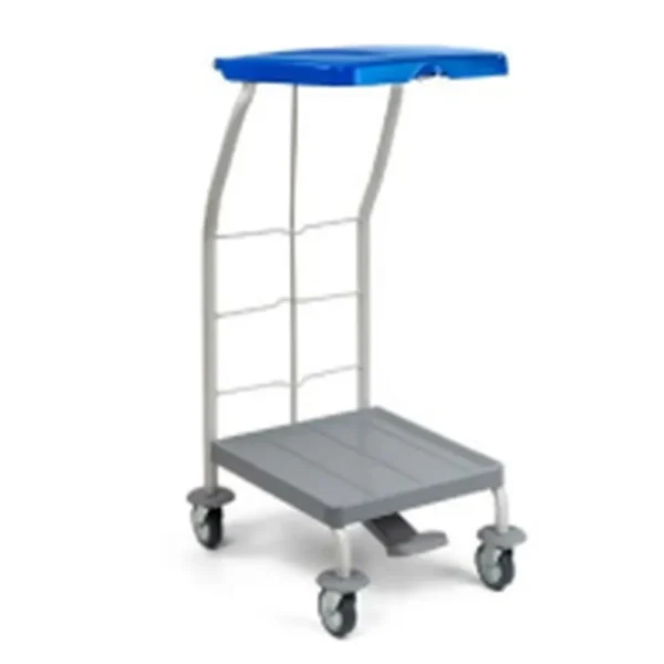 Chariot linge complet rilsan 1 support + couvercle jaune