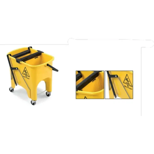 Seau de lavage rocket wheels 2x8l avec roues