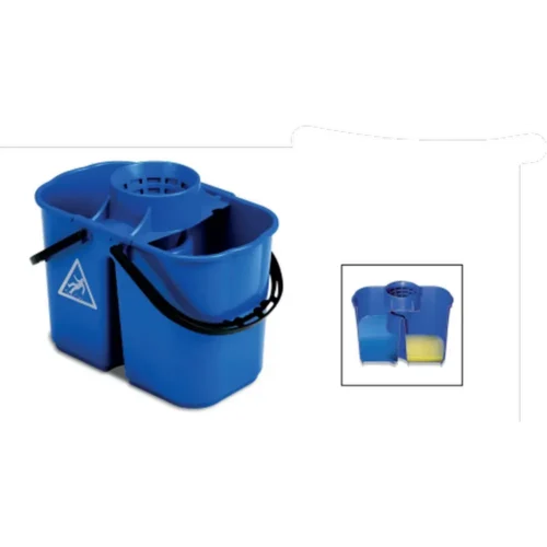 Seau gemini bi-bac 8l + 6 l avec essoreur