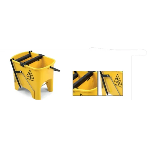 Seau lavage rocket 2x8 l sans roue