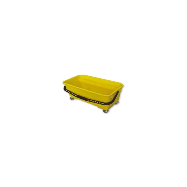 Seau 22 litres nettoyage des vitres 45cm avec roues