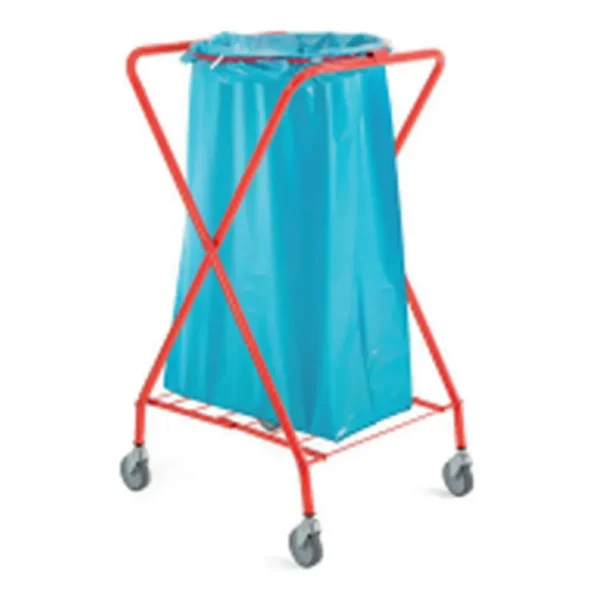 Chariot porte sac 110-130l  piable epoxy