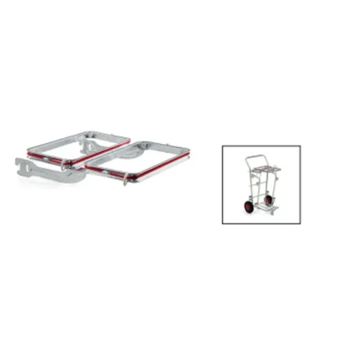 Support sacs  2 x 120 l pour chariot voierie filmop
