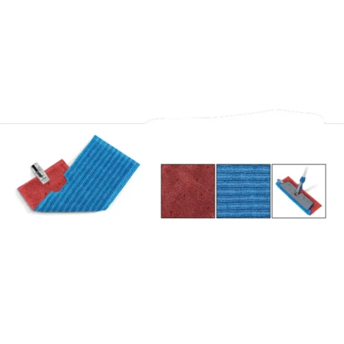 Frange duoface wash basic/safe rouge/bleu