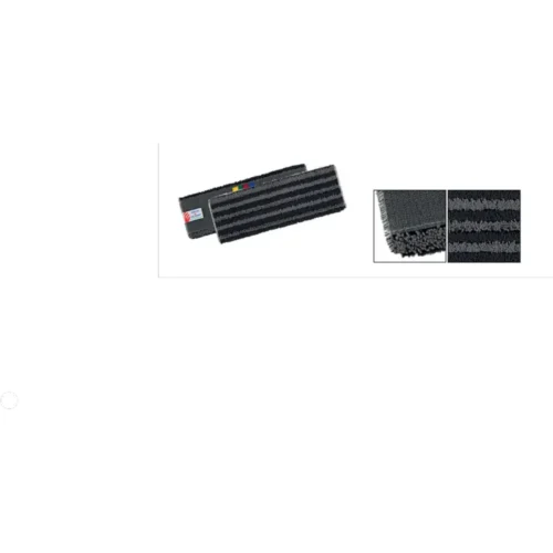 Frange bandeau microfibres systeme velcro skill-fur gris  40 cm