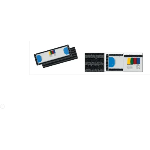 Frange microfibres  languette systeme skill-fur grey 40cm