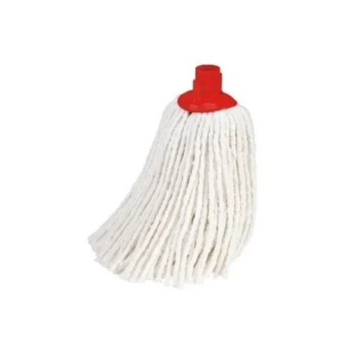 Franges mop espagnole coton blanc douille fr.  (lot de 24)