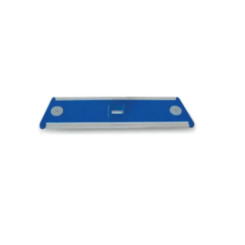 Balai trapeze syst velcro 25mm sans articulation - bleu