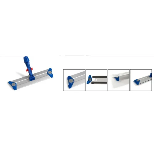 300LAP0078-40CM Support de lavage/balayage aluminium velcro et lock system