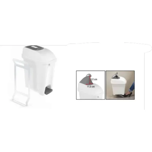 Poubelle desy hygiene feminine 10 litres murale